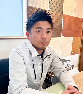 株式会社蒲田建装代表取締役　蒲田拓也